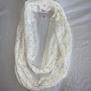 White Infinity Scarf